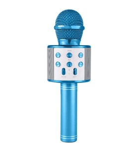 WS-858 Karaoke Mikrofon Mavi