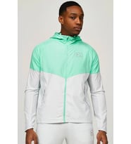 Nike Air Water Resistant Packable Hoodie Jacket Erkek Kapüşonlu Çanta Olabilen Suitici Spor Ceket Lacivert