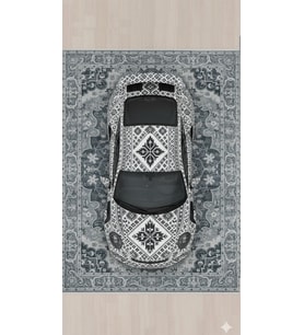 Makinede Yıkanabilir Şık Desenli Halı – Dayanıklı & Modern Tasarım 120x180