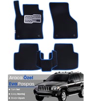JEEP GRAND CHEROKEE (1999-2005) Uyumlu EVA Paspas Tam Set–Araca Özel,Kolay Montaj,Su Geçirmez