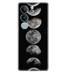 Vivo V29 Kılıf Desenli Silikon Great Moons 1354