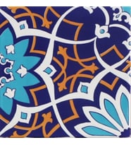 Armada Çini 20x20 Cm SP 202  Çiçek Desen Kütahya İznik Çini Karo