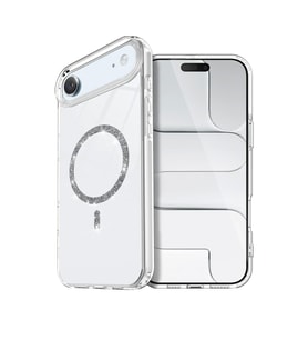 Apple iPhone 17 Air Live Diamond Magsafe Kapak - Şeffaf