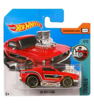 Hot Wheels ‘68 Mustang - 2017 - Tooned - Kırmızı - DTX47 - 1/64