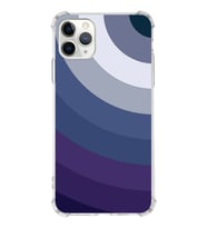 Apple iPhone 11 Pro Uyumlu Köşe Korumalı Antişok  Kapak Renk Cümbüşü Tasarımlı Şeffaf Silikon Kılıf