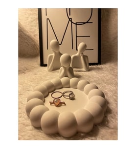 Aile Sevgili Obje Biblo & Bubble Organizer Takı Tabağı