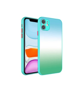 Apple iPhone 11 Uyumlu Kılıf Kamera Korumalı Renkli Temperli Zore X-Cam Kapak (Model 13)