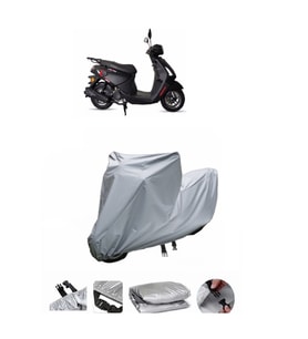 Falcon Style 50  Gri Motosiklet Brandası ARKA ÇANTA UYUMLU DEĞİLDİR