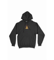 Yoga Meditasyon Siyah Sweatshirt Hoodie