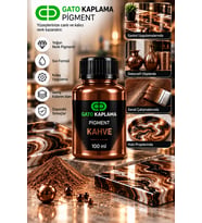 GATO Kaplama Solvent Bazlı Transparan Sıvı Pigment Boya 100 ml Kahve Renk Renklendirici