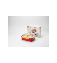 FİXPOİNT SEFER TAŞI 304ÇELİK 3 BÖLMELİ 620ML Kilitli Kapak