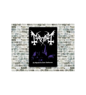 Mayhem De Mysteriisdom Sathanas Ahşap Tablo