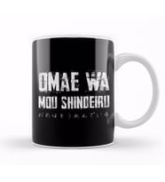 Omae Wa Mou Shindeiru Anime For Otaku Hokuto No Ken Kupa Bardak Porselen