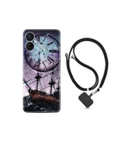 Spark 9t Kılıf Ipli Boyun Askılı Desenli Silikon Time 1749