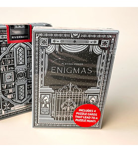 Bicycle Enigmas Midnight Edition Premium Oyun Kağıdı iskambil Kartları Destesi (Karışık)