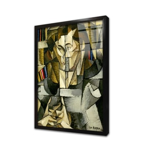 Cubism Çerçeveli Cam Tablo