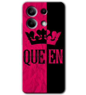 Redmi Note 13 Kılıf HD Desen Baskılı Kılıf - Queen
