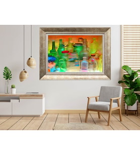 Gümüş Çerçeveli Tablo nb1708