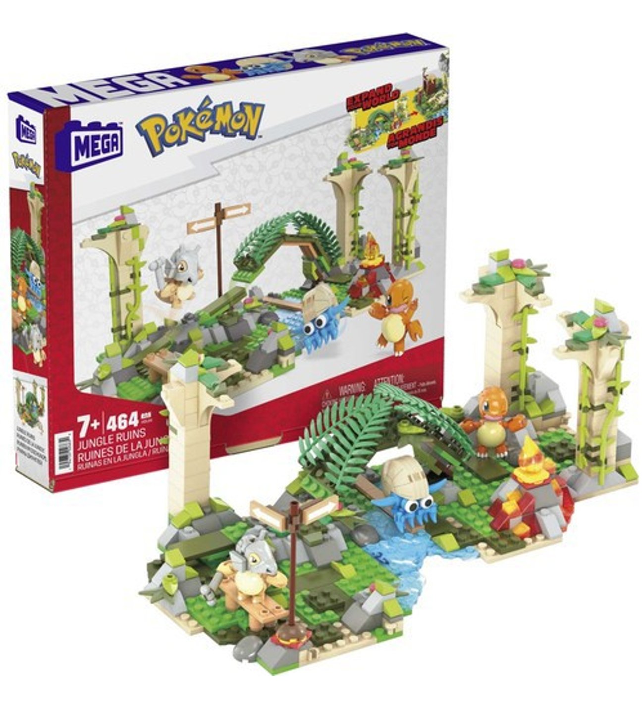 Lego Mega Pokemon Adventure Builder Antik Kent Seti HDL86