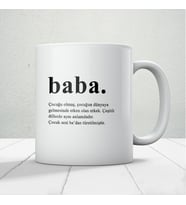 Baba Kelime Anlamı Baskılı Babalar Günü Kupa Bardak Kahve Kupa Bardak