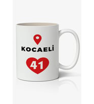 Kocaeli Baskılı Kupa Bardak Baskılı Kahve Kupa Bardak