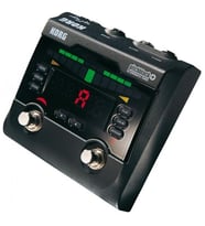 Korg PITCHBLACK+ PB02  Profesyonel Pedal Tipi Tuner