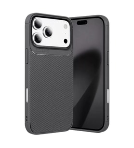 İphone Auto Focus Karbon Kapak - Gri