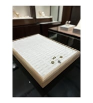Sağlam Ahşap Piercing Küpe Tablası, 176 Takı Organizeri