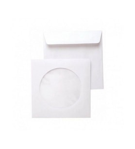 CD ZARFI 90GR BEYAZ PENCERELİ 100 ADET ÜCRETSİZ KARGO