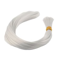 Mulvxprk  Prk02 Açık Gri  Renkli Sentetik Boğum Saç - 1Kg (Mulvix)
