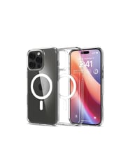 iPhone 16 Pro Max Kılıf Crystal MagSafe Özellikli Şeffaf