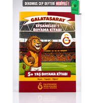 Lisanslı Galatasaray Efsaneler +5 Yaş Boyama Kitabı