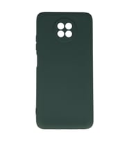 Xiaomi Redmi Note 9 5g Kılıf Nano İçi Kadife Silikon - Koyu Yeşil
