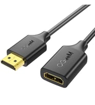 Akıllı TV,PC,Laptop,Oyun Konsolları,Monitör,Bilgisayar Bağlantıları İçin Görüntü Aktarıcı HDMI Kablo (Siyah)