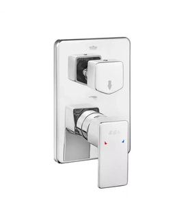 Eca Royal Krom Ankastre Banyo/Duş 2 Yollu Sıva Üstü 102167251-KDE