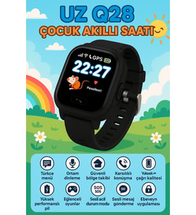 Çocuklar için 4G GPS Konum Takipli Akıllı Saat, Sim Kartlı, Güvenli ve Kullanışlı