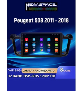 PEUGEOT  508 ANDROİD 4GB RAM 64GB ROM 8 ÇEKİRDEK CARPLAY MULTİMEDYA
