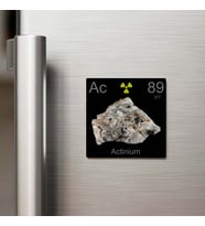 Actinium (Aktinyum) Elementi – Buzdolap Magneti – 9x9 cm