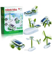 Güneş Enerjili Robot Oluşturma Seti (6 İn 1)