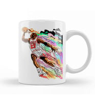 Fly like Mike Michael Jordan Kupa Bardak Porselen