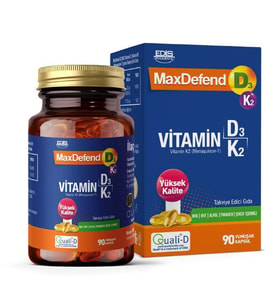 Maxdefend D3 K2 90 Kapsül