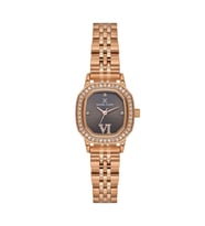 DANIEL KLEIN DK.3.10061-5 ROSE GOLD TAŞLI KARE KADIN KOL SAATİ