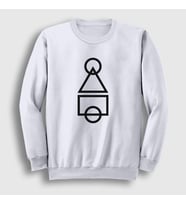 Presmono Unisex Beyaz The Squid Game Sweatshirt 261657tt (Beyaz)