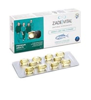 Zade Vital Omega 3 Balık Yağı Premium Adults 30 Kapsül (Yetişkinler İçin)