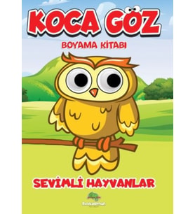 Koca Göz Boyama –Sevimli Hayvanlar