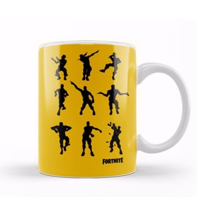 Fortnite Dans Kupa Bardak Porselen