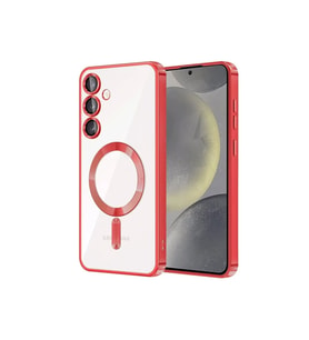 Newface Samsung Galaxy S23 Plus Kılıf Kross Magneticsafe Kapak - Kırmızı