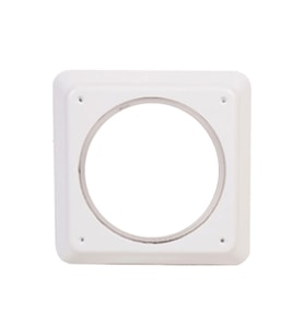 Slim Flat kare Sıva üstü Led Havuz Aydınlatma Ampülü lamba Soğuk Beyaz 230mm x H33mm 30W (Beyaz - Beyaz)