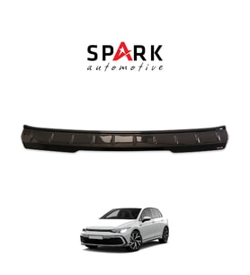 Volkswagen Golf 8 2021- Yılı ve Sonrası Uyumlu Arka Tampon Eşiği Parlak