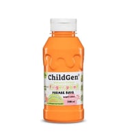 CHILDGEN NATUREL COLORS - PARMAK BOYASI CANLI RENKLER 350ml TURUNCU